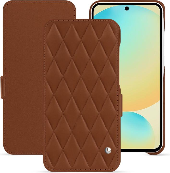 Actual product image Noreve Horizontal leather flap shell (Samsung Galaxy S24 FE)