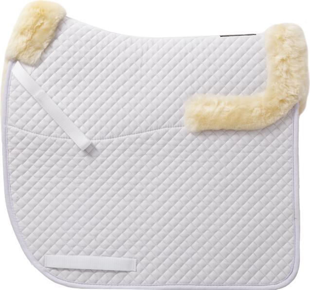 Actual product image Kavalkade Horse saddle pad with lamb leather