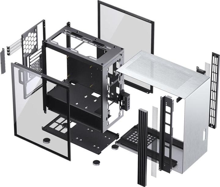 Actual product image Jonsbo U6 Window Midi Tower, Tempered Glass (ATX, Mini-ITX, mATX)