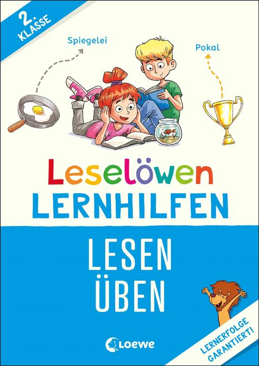 Immagine prodotto Leselöwen Lernhilfen - Lesen üben - 2. Klasse (Tedesco, Loewe Prima lettura autonoma, Christiane Wittenburg, I primi lettori Loewe, Dominik Rupp, 2023)