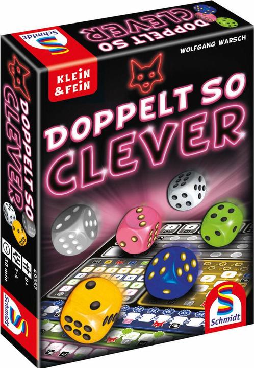 Actual product image Schmidt Spiele Twice as clever (German)
