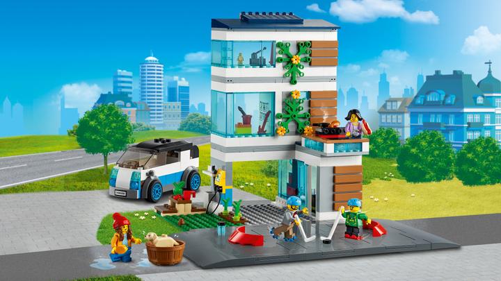 Produktbild LEGO Modernes Familienhaus (60291, LEGO City)