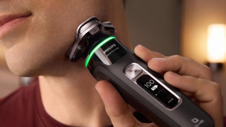 Actual product image Philips i9000 Prestige XP9207/30 Wet and Dry Electric Shaver with SkinIQ