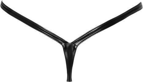 Actual product image Noir Handmade Powerwetlook String (S)
