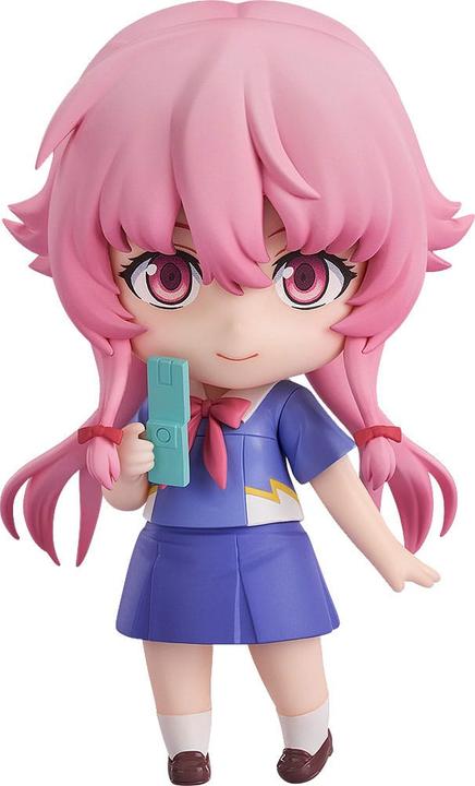 Actual product image Good Smile Company Mirai Nikki Nendoroid Action Figure Yuno Gasai 10 cm