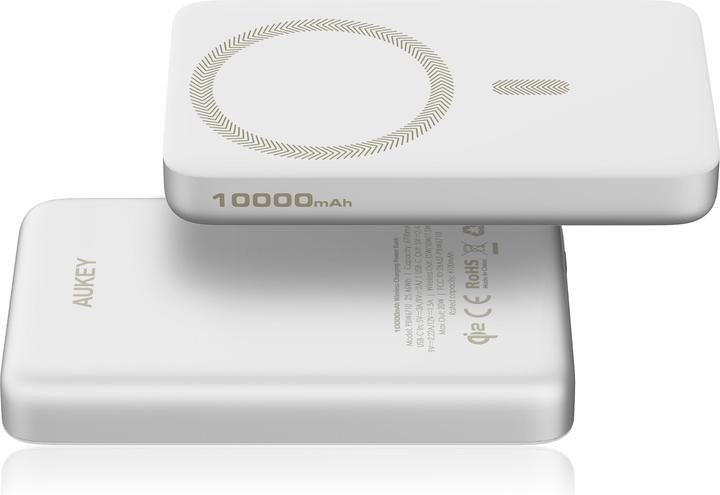 Actual product image Aukey MAG FUSION SLIM - Powerbank (10000 mAh, 10000 W, 36000 Wh)
