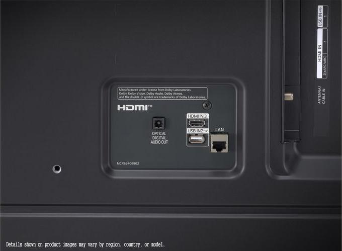 Actual product image LG 43NANO756QC (43", NANO75, Nano-Cell, 4K, 2023)