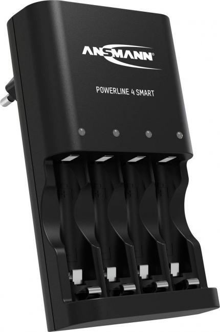 Image du produit Ansmann Chargeur de batterie Powerline NiMH/NiCD Mignon AA/Micro AAA (1 pcs, Batterie)