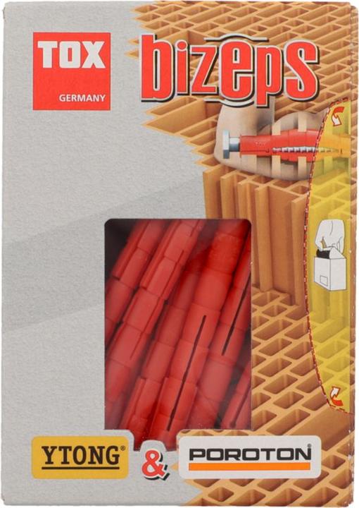 Immagine prodotto Tox Tassello di espansione per bicipiti 8x90 mm 50 pezzi (50 pz.)