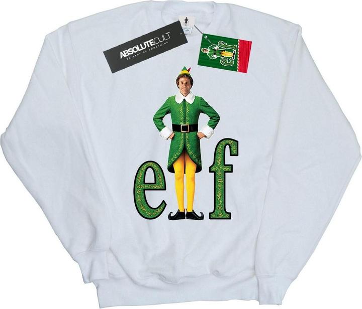 Actual product image Elf Mens Buddy Logo Sweatshirt (M)