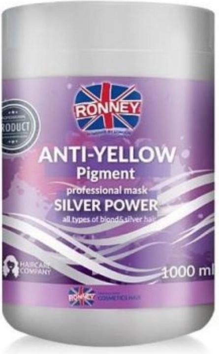 Ronney Anti-Yellow Pigment Silver Power Mask (1000 ml)