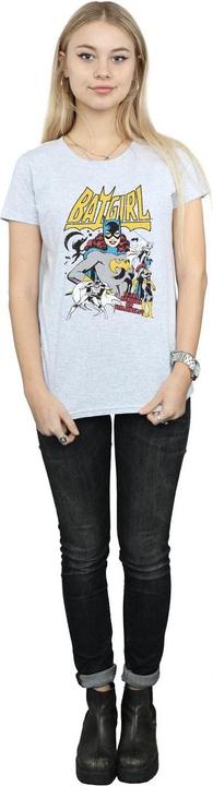 Actual product image Womens/Ladies Heroine Or Villainess Batgirl Cotton T-Shirt (S)