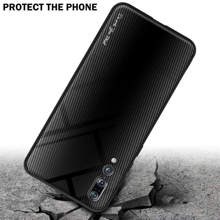 Image du produit Cadorabo TPU Couverture en verre rayé (Huawei P20 Pro, Huawei P20 Plus)