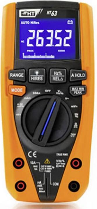 Batterie, Manuale d'uso, Coppia di puntali con sonde di prova da 4 mm e clip a coccodrillo, Borsa protettiva., Sonda a filo di tipo K TK101 incl. adattatore T10