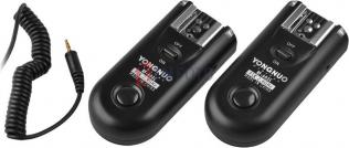 Image du produit Yongnuo Zestaw dwóch wyzwalaczy radiowych RF603N II z kablem N1 do Nikon (Funk)