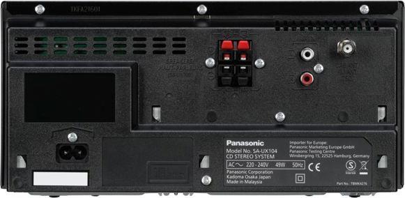 Image du produit Panasonic Sc-Ux104eg (Bluetooth, Lecteur de CD, 2x 150 W)