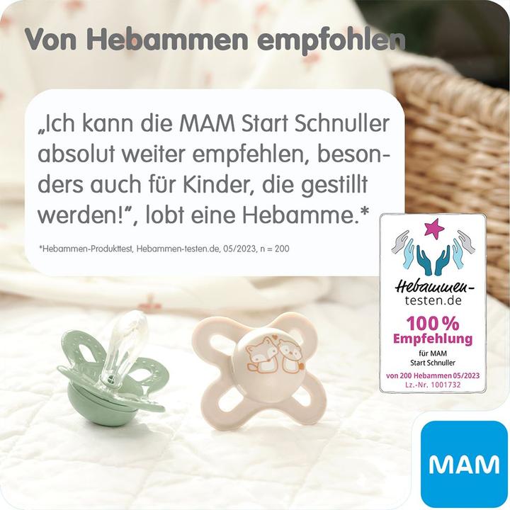 Immagine prodotto MAM Easy Start Starter Set S, 0+ M, blu (420 ml)