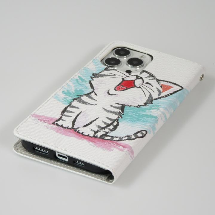 Image du produit PhoneLook Fourre Premium Wallet flip fermeture magnétique et porte-carte Cute happy kitten (Apple iPhone 13 Pro Max)