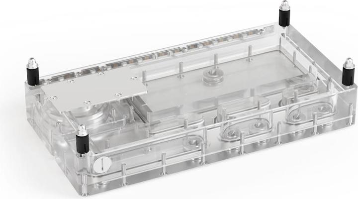 Produktbild Alphacool AGB Core Distro Plate 280 Links VPP/D5 mit VPP Apex Pumpe