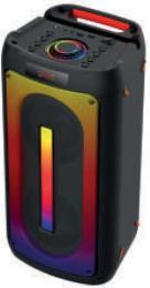 Actual product image WE Enceinte nomade Bluetooth WEENCPB26WNV RGB (Noir) (6 h)