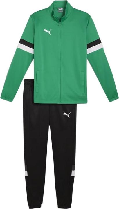 Actual product image No Name Puma Team Rise men's tracksuit green-black 658653 05 (L)