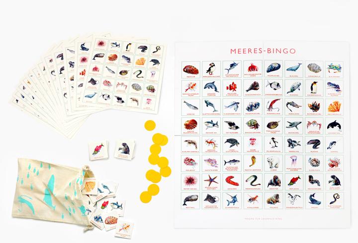 Actual product image 441197 - Meeres-Bingo - Board game, 2-7 players, ages 6+ (DE edition) (German)