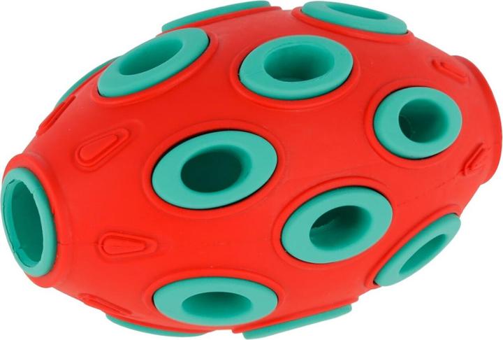Productafbeelding Kerbl ToyFastic, kauwspeeltje voor honden, vulbaar tandvriendelijk Rugby (Kauwspeeltje voor honden)