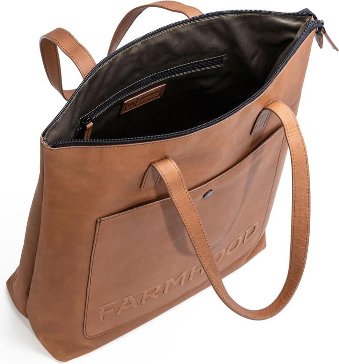 Actual product image Farmhood Nashville XL shopper bag leather 35 cm