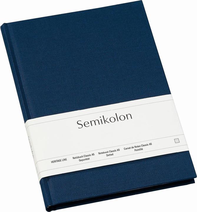 Actual product image Semikolon Classic (A5, Dotted, Hardcover)