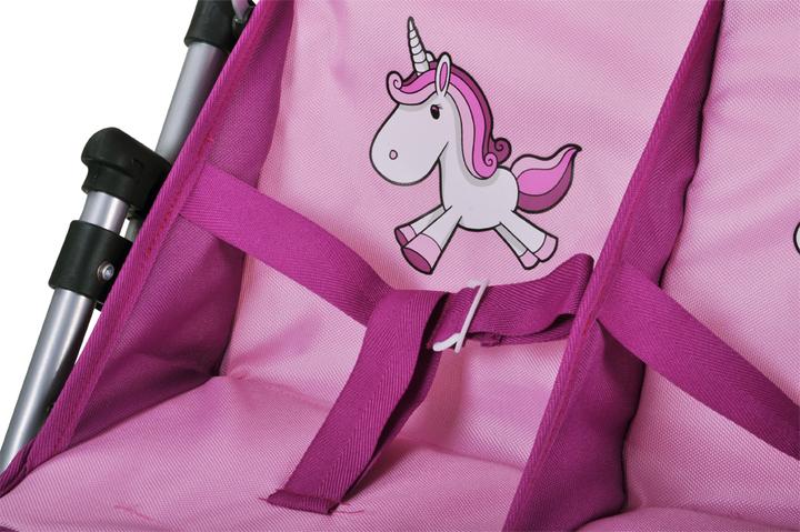 Actual product image Knorrtoys Zwillingspuppenwagen Duo - UMA.Das Einhorn