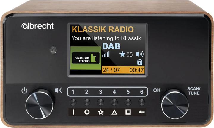 Actual product image Albrecht DR 866 (DAB+, FM, Bluetooth)