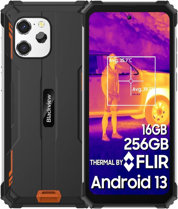 Immagine prodotto Blackview BV8900 (256 GB, Arancia, 6.50", Doppia SIM, 64 Mpx, 4G)