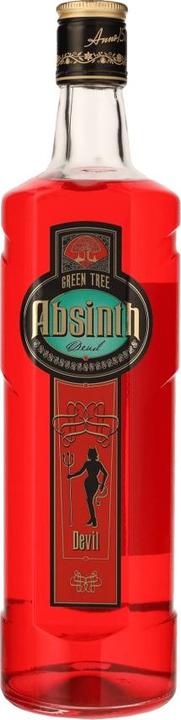 Produktbild Green Tree Absinth Red Devil (70 %, Tschechien, Absinth)