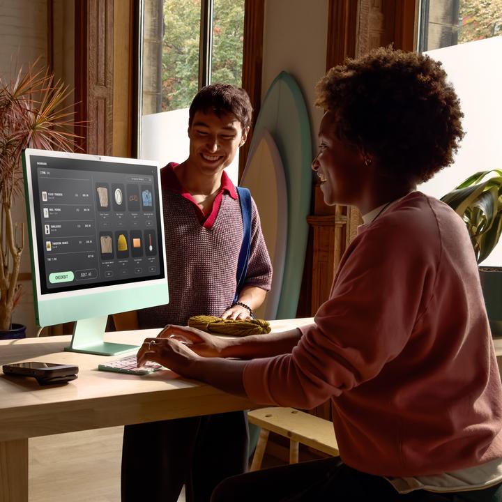 Produktbild Apple iMac 2024 (M4, 16 GB, 256 GB, Apple M4 10-Core)