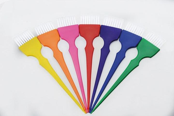 Comair Färbepinselset Rainbow 7teilig