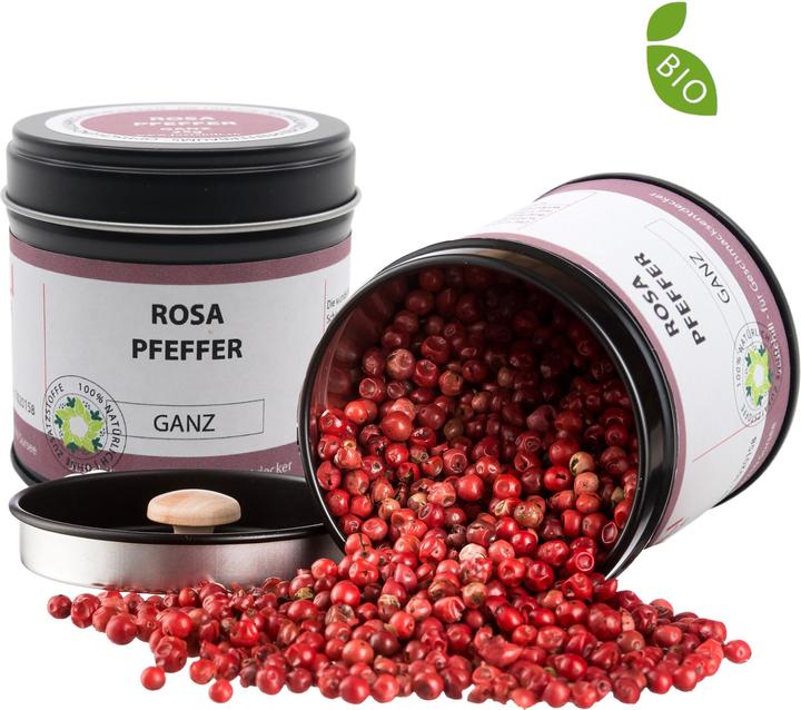 Produktbild Justchili Bio Rosa Pfeffer ganz (40 g)