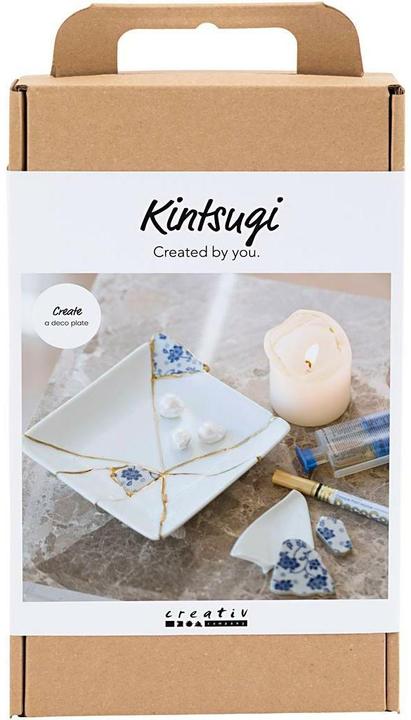 Produktbild Creative - Kreativ Set Kintsugi, Schale, Blau, Gold, Weiss, 1 Pck - ()