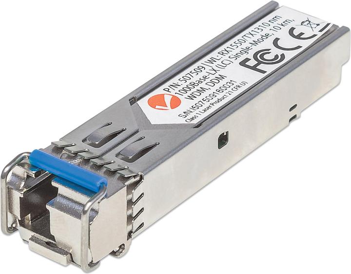 Produktbild Intellinet Gigabit SFP Mini-GBIC Transceiver WDM bidirektional für LWL-Kabel