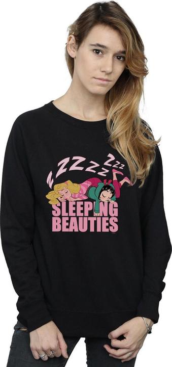 Actual product image Disney Womens/Ladies Wreck It Ralph Aurora And Vanellope Sweatshirt (M)