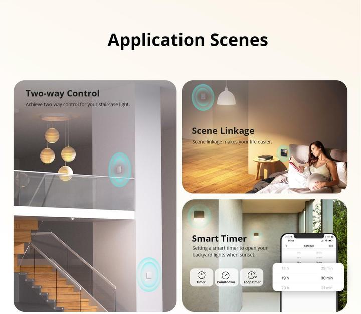Produktbild Sonoff Smart ZigBee Switch (Schaltaktor)