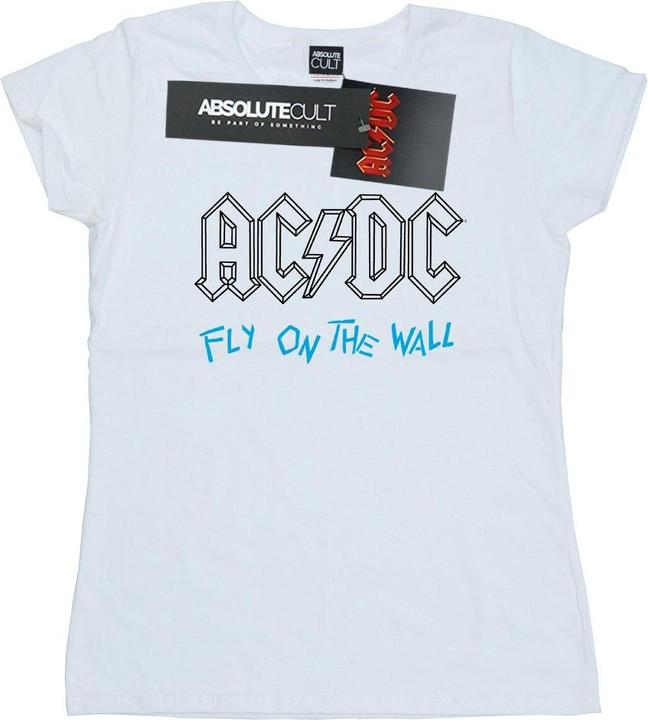 AC/DC Fly On The Wall Outline TShirt aus Baumwolle