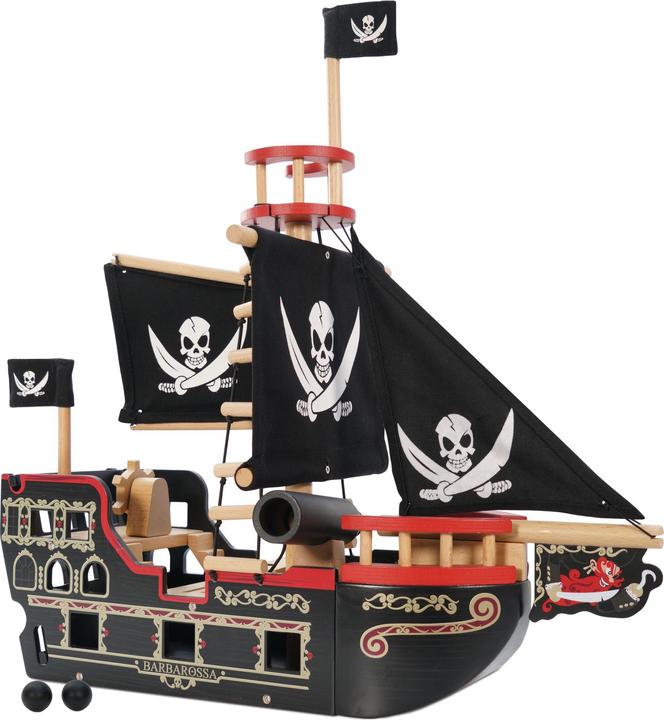 Produktbild Le Toy Van Barbarossa Piraten Schiff