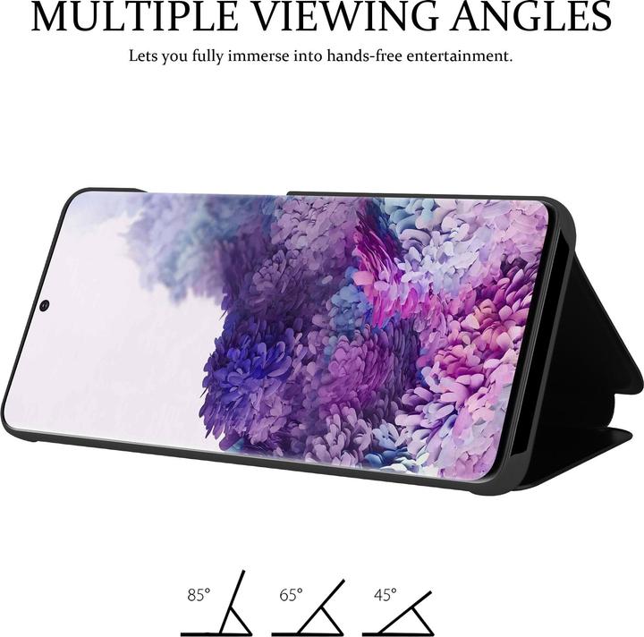Actual product image Cadorabo Book Smart View Mirror Cover (Samsung Galaxy S20)