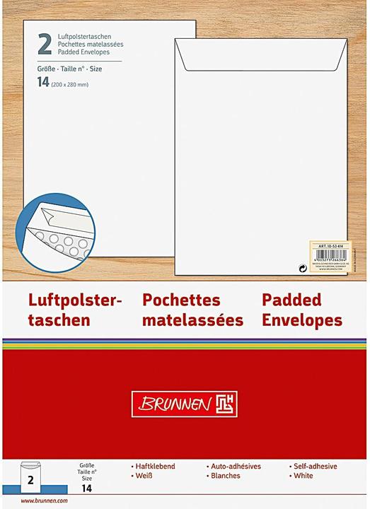 Bubble envelope (200 x 275 mm, 2 x)