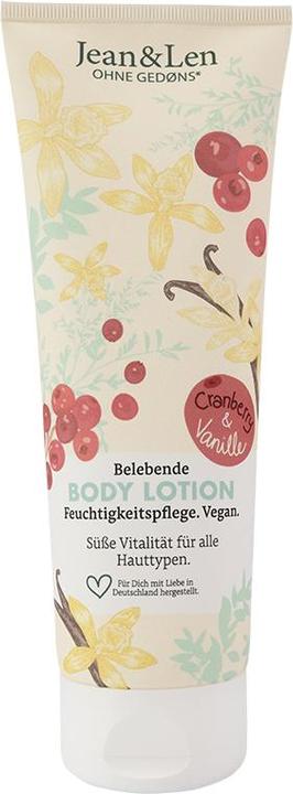 Jean & Len Jean&Len kehakreem jõhvikas ja vanilje 250 ml (Körpercreme, 250 ml)