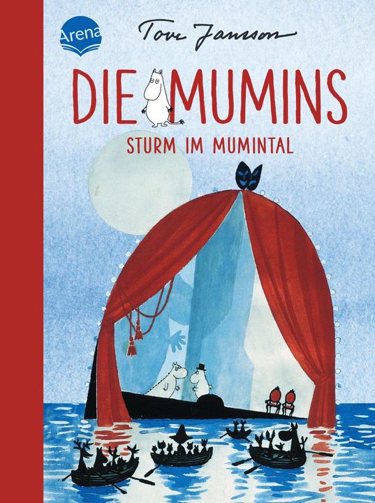 Actual product image The Moomins (5). Storm in Moomin Valley (Tove Jansson, Birgitta Kicherer, German)