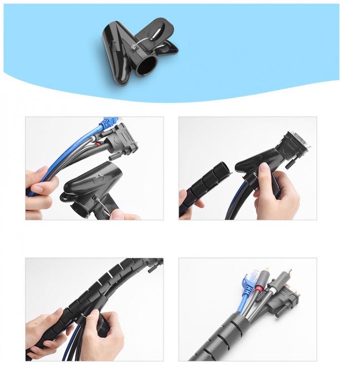 Image du produit Ugreen Goulotte de câblage flexible (Gaines pour câbles, 150 cm)