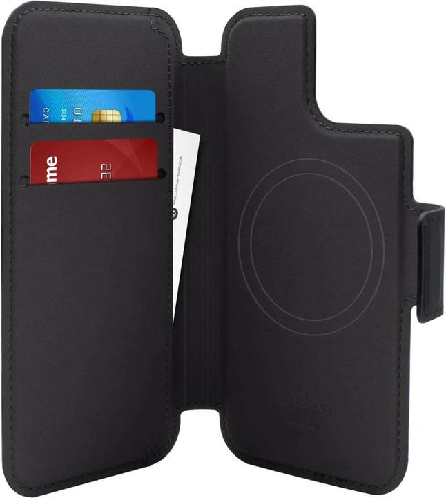Produktbild Puro Folio MagSafe Case – Etui iPhone 14 Plus / 12 Pro Max (czarny) (Apple iPhone 14 Plus, Apple iPhone 12 Pro Max)