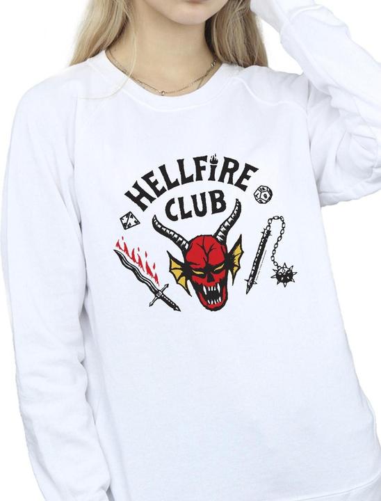 Immagine prodotto Netflix Stranger Things Hellfire Club Felpa Donna (XXL)