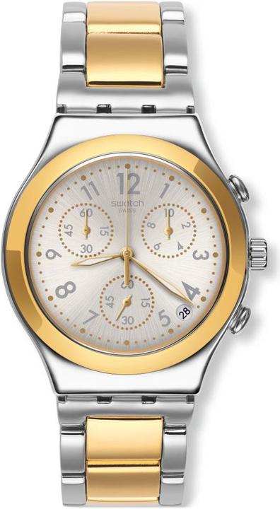 Swatch Dreamnight Golden (Montre analogique, Chronographe, 40 mm)